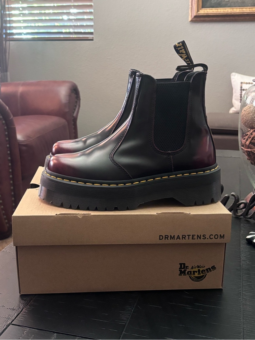 Dr. Martens Women’s Cherry Red Boots